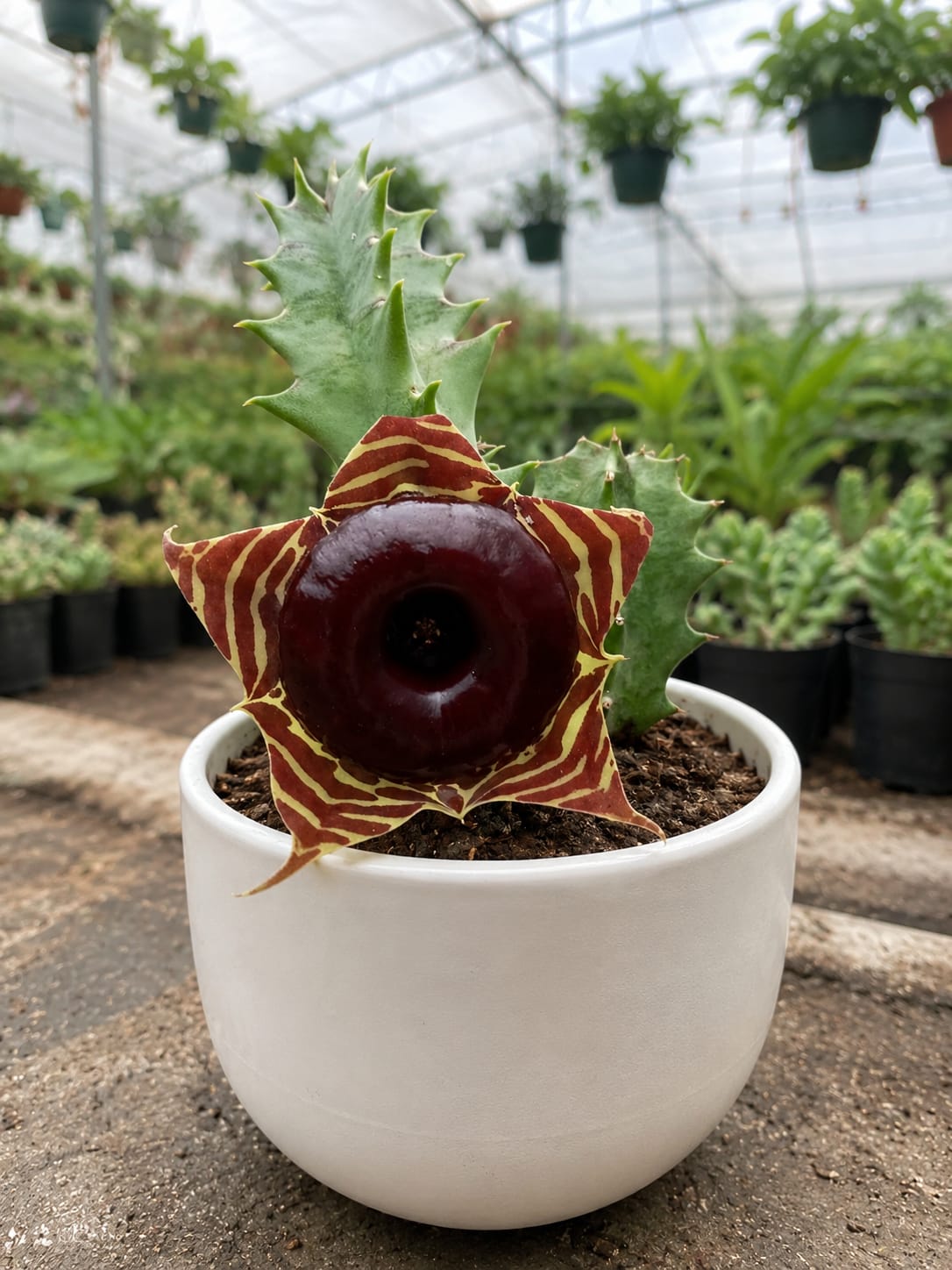Huernia Zebrina Cactus (Bare Rooted)