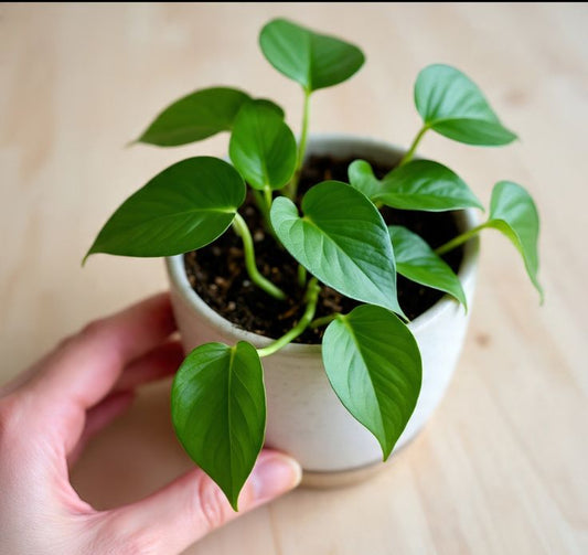 Money Plant (With Soil, Plant & Pot)
