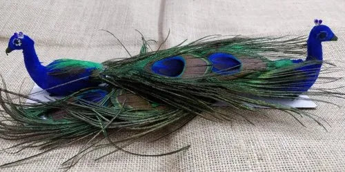 Artificial Peacock (2 Pcs)