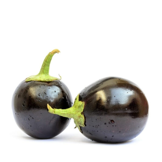 Buy Brinjal (Round) Vegetable Hybrid Seeds Online (PACK OF 50 SEEDS)